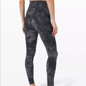 Lululemon Align High-Rise Legging 25” - Diamond Dye Pitch Grey Graphite Grey